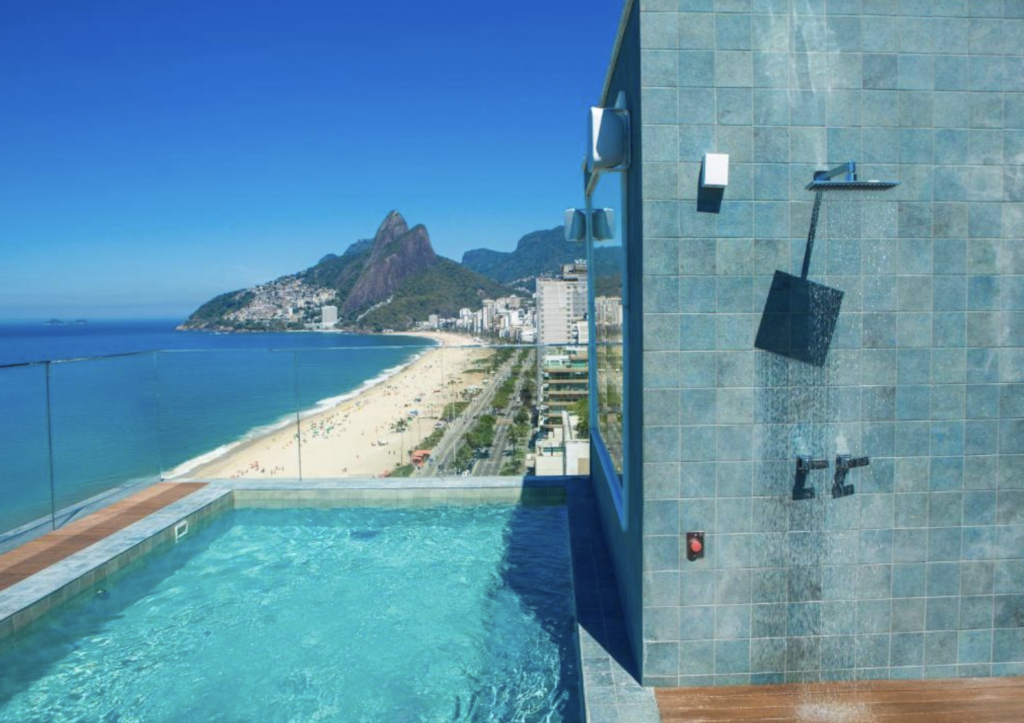 piscine ipanema rio de janeiro hôtel brésil