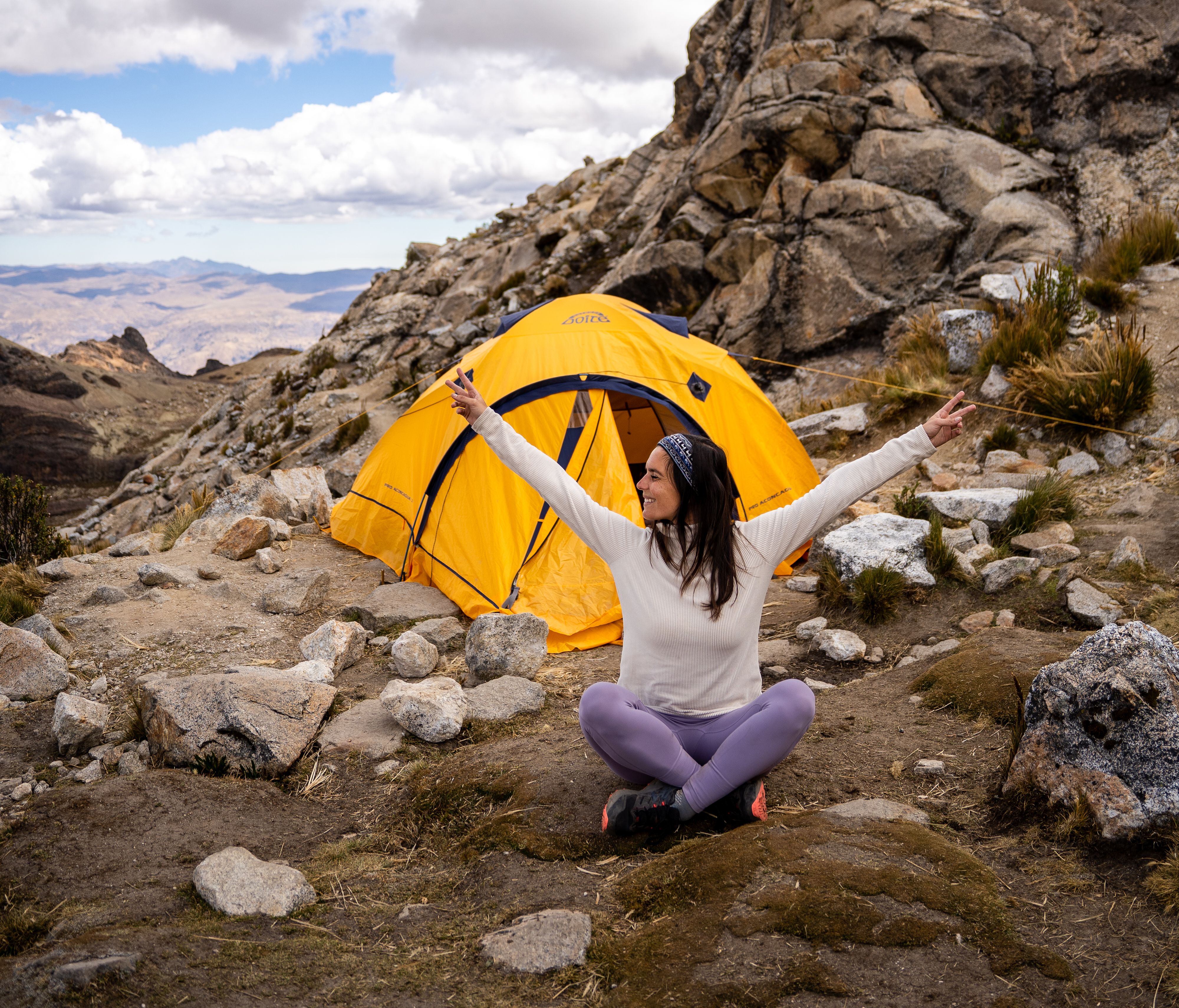 Clairexplore expérience tente alpinisme