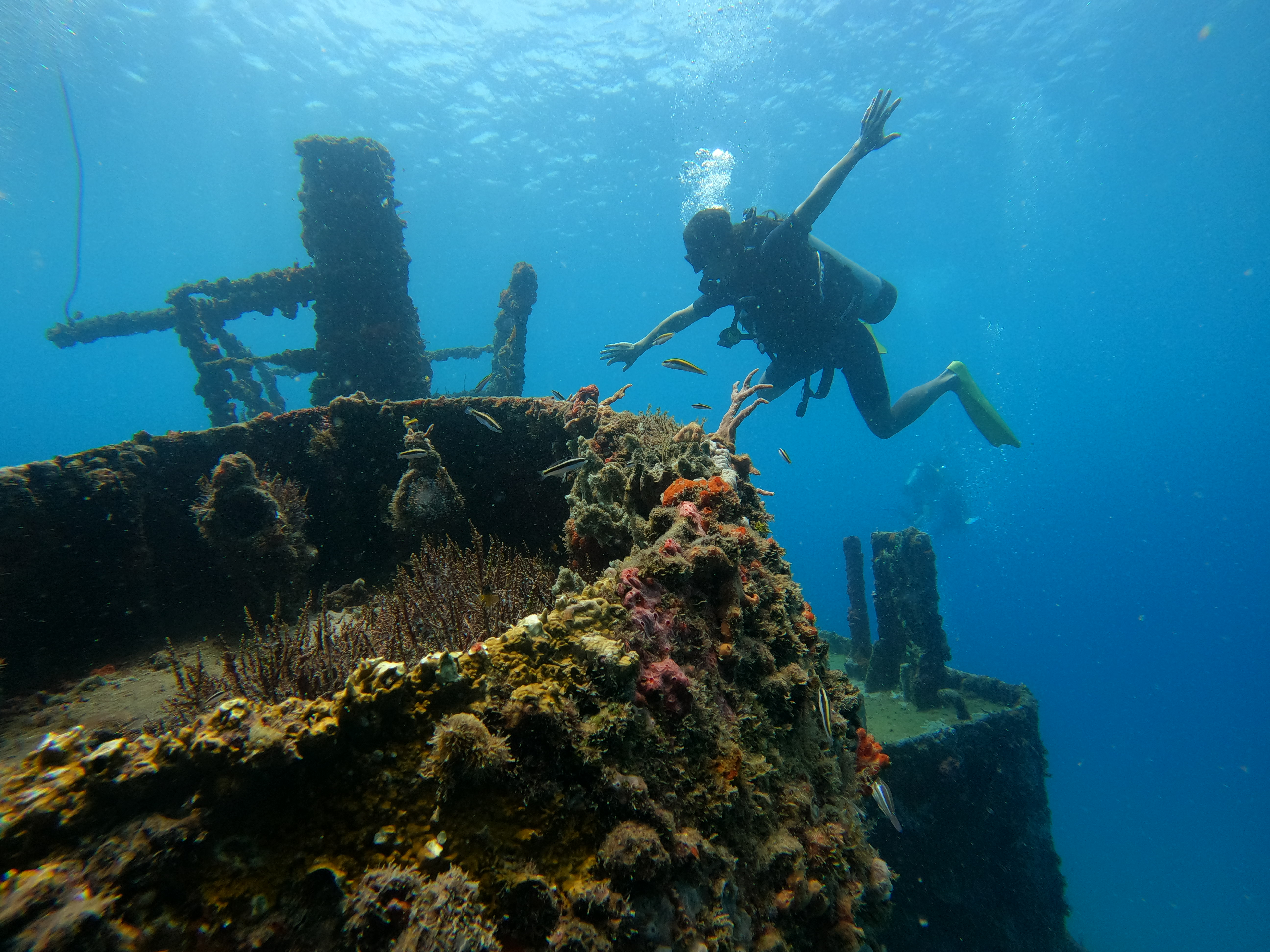 Clairexplore expérience plongée épave
