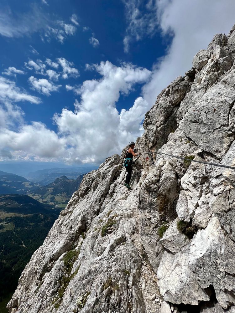 Via Ferrata Dolomites Italie