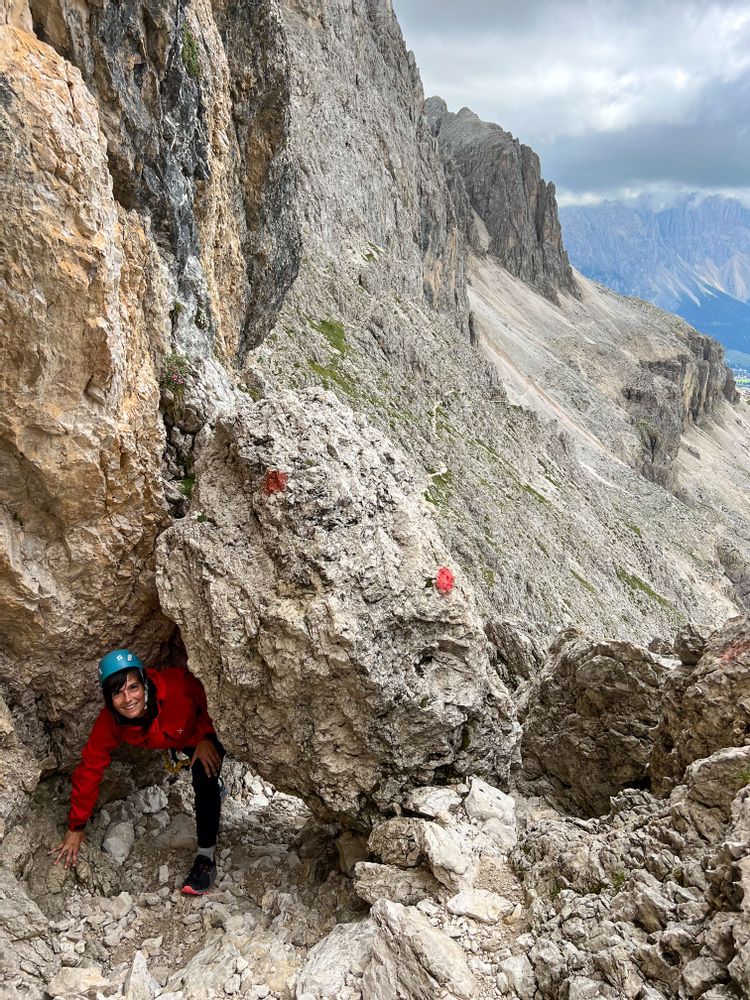 Via Ferrata Dolomites Italie