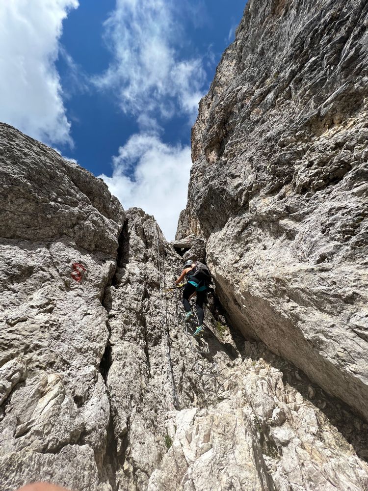 Via Ferrata Dolomites Italie