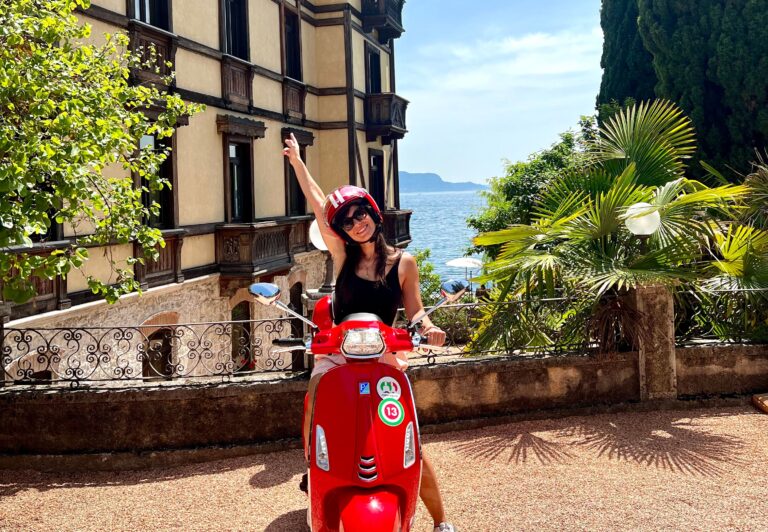 Tour du Lac de garde en Vespa Italie