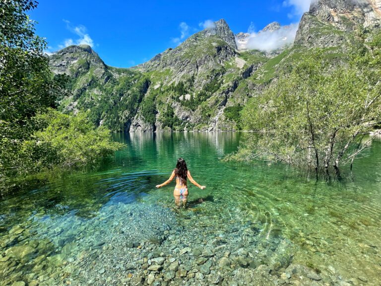 Lac lauvitel randonnée lac muzelle