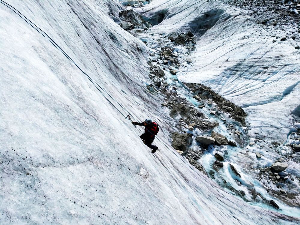 Mer de Glace Alpinisme école de glace Chamonix