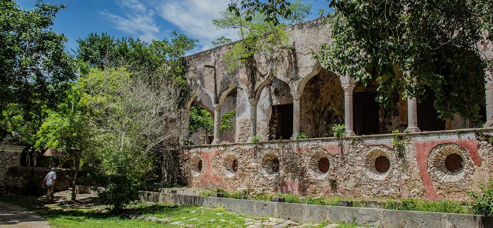 Ruines Yucatan Mexique