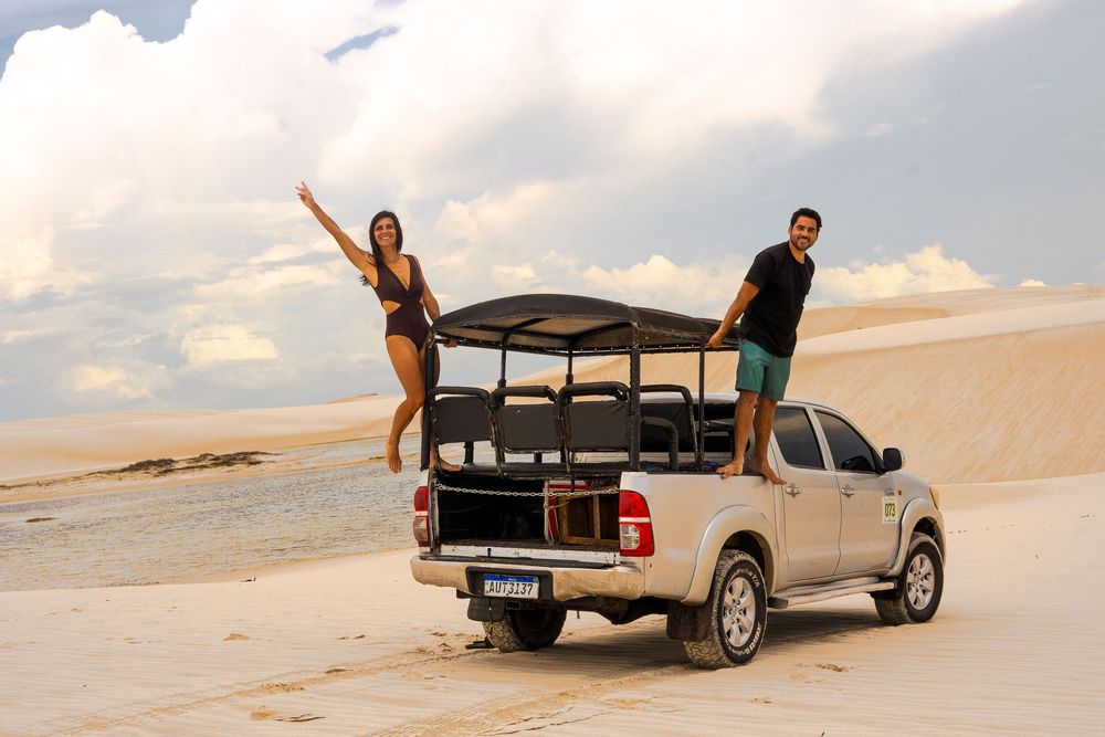 jeep parc national dunes itinéraire Nordeste brésil