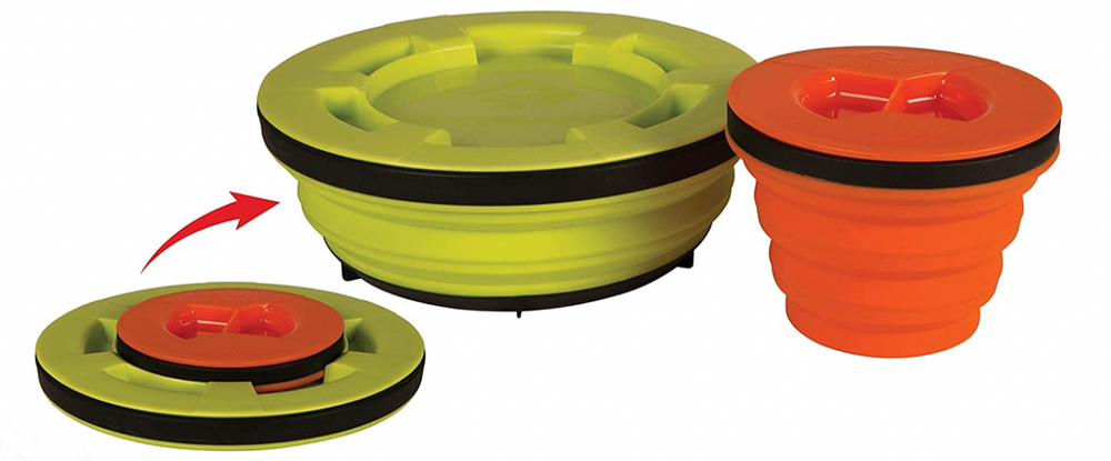 Tuperware retractable à prendre en voyage