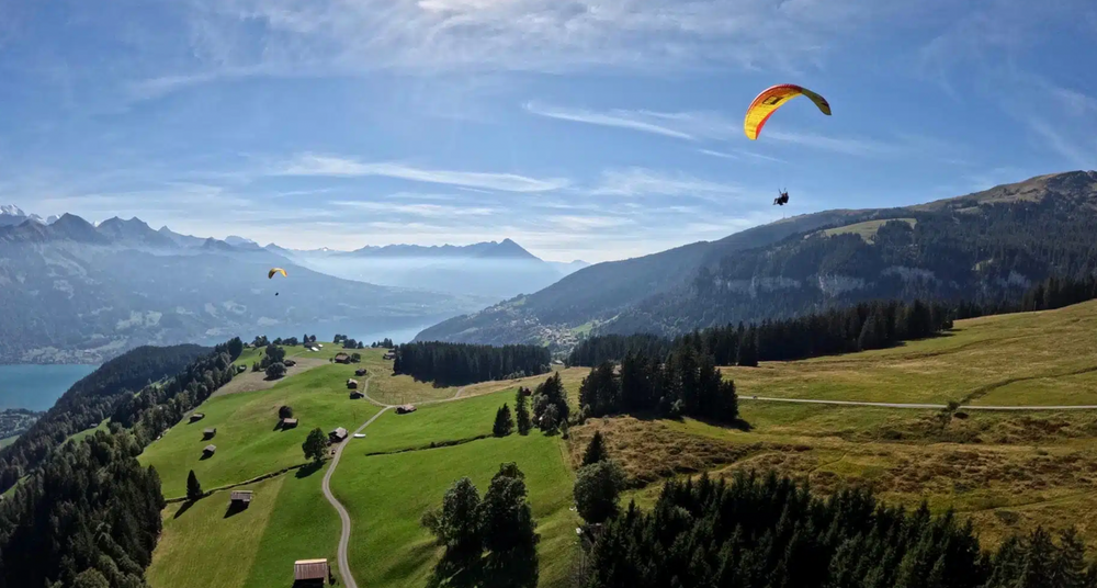 parapente grindelwald suisse
