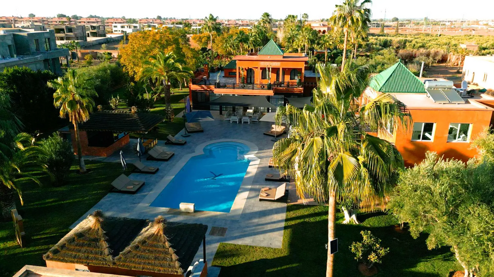 marrakech villa et riads grands groupes