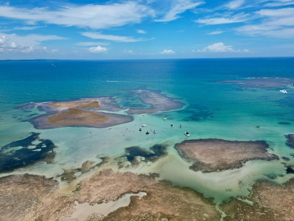 Drone Boipeba Tinharé Morro de Sao Paulo Brésil