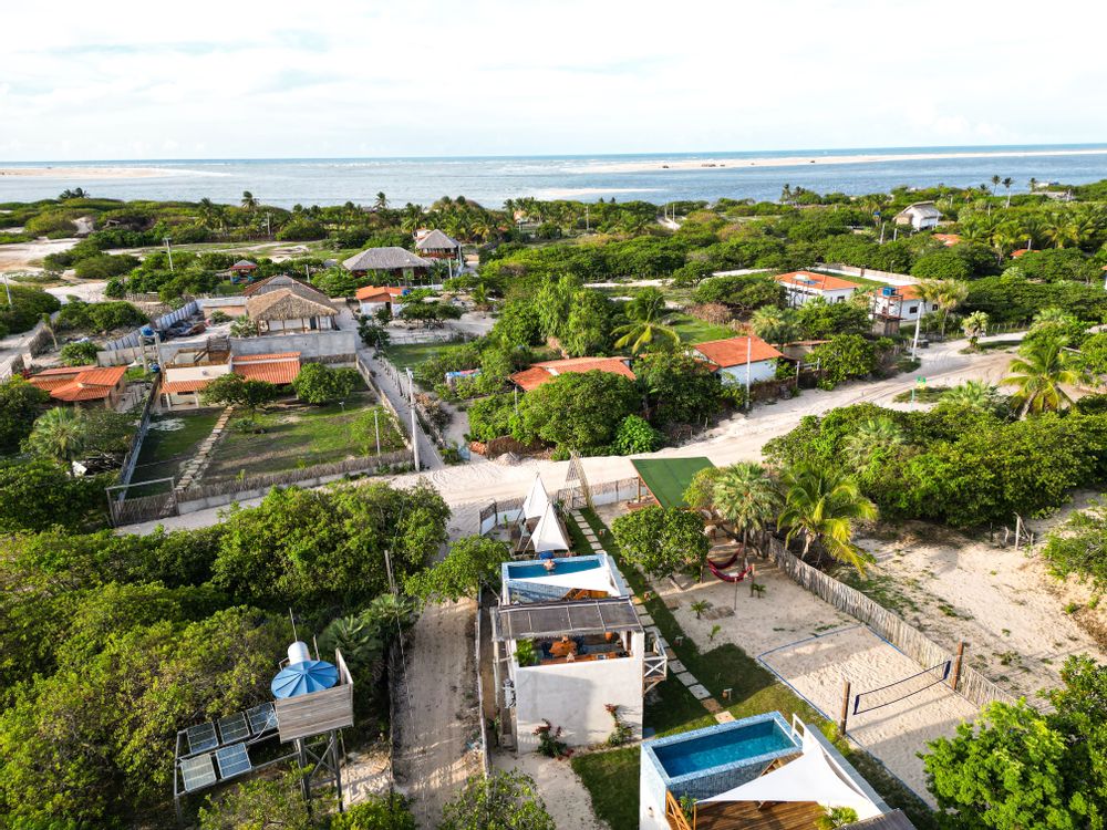 Atins Sky Atins Hôtel Piscine sur le toit Lençois Brésil