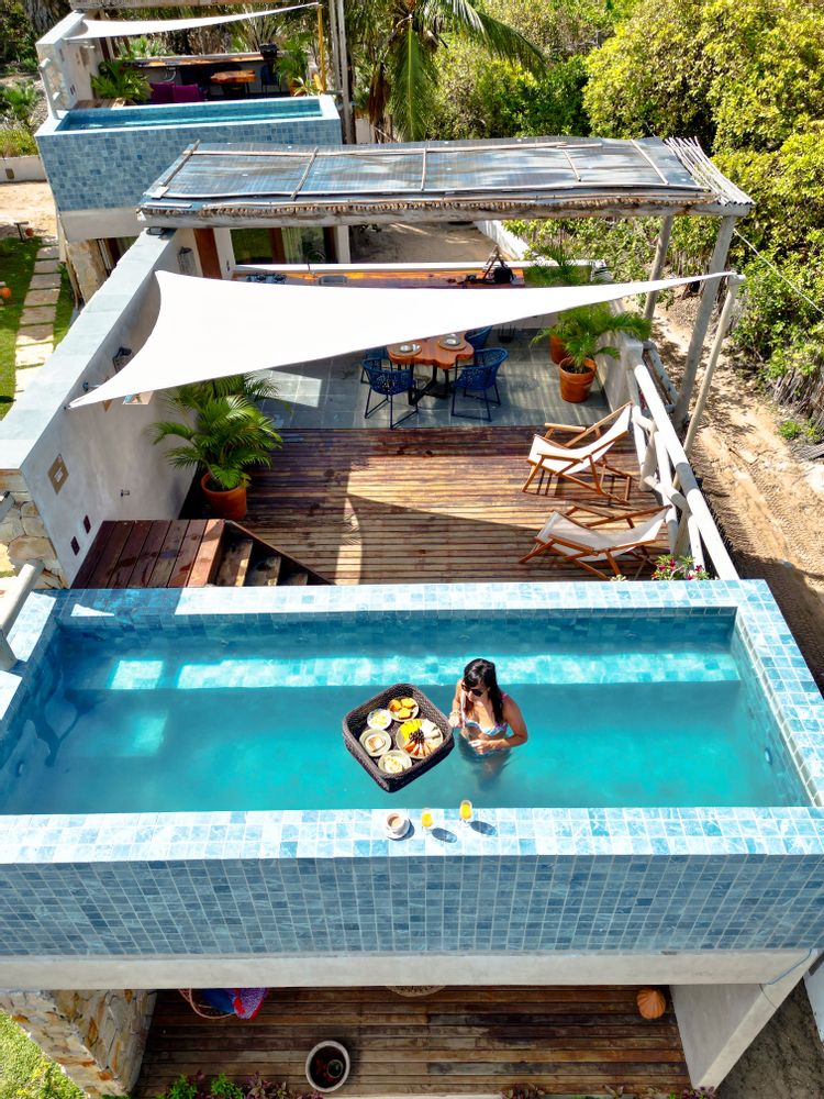 Atins Sky Atins Hôtel Piscine sur le toit Lençóis Maranhenses Brésil