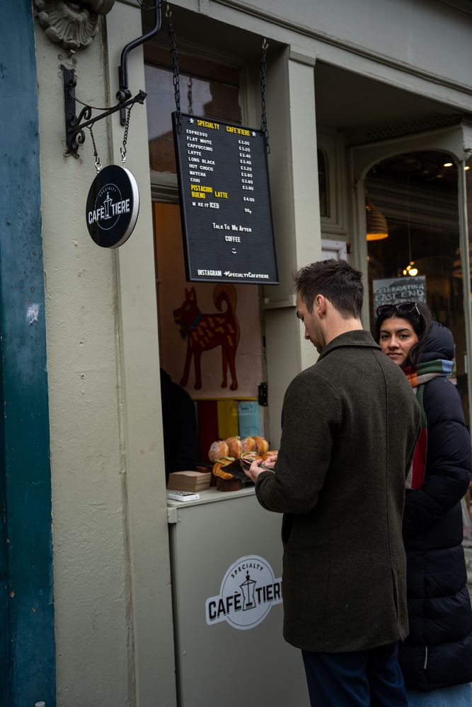 Cafétiere Coffee Shoreditch Londres Columbia Road