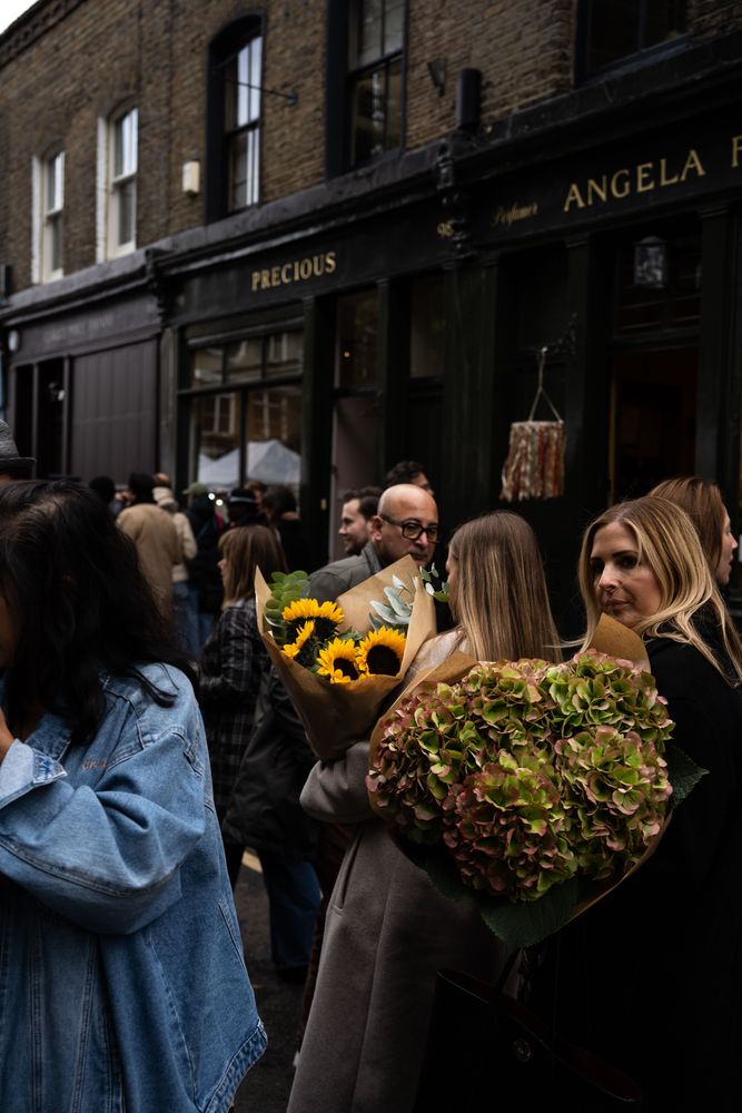 Columbia Road Flower market Shoreditch Londres 