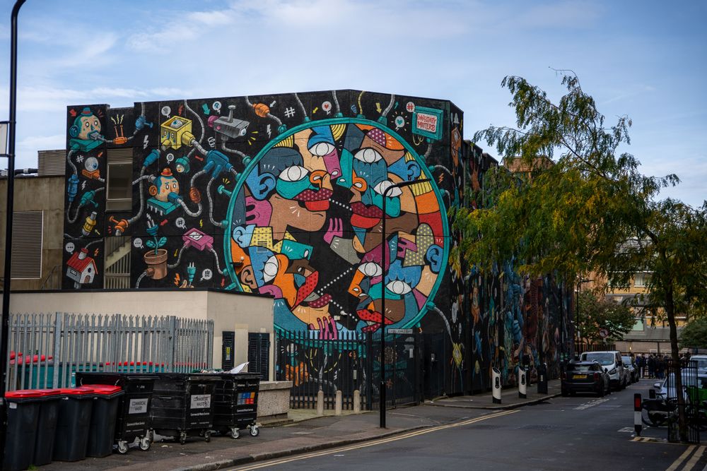 Où sont les oeuvres de Street art à Shoreditch