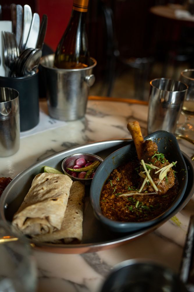 Dishoom resto indien Shoreditch Londres Angleterre Royaume-Uni