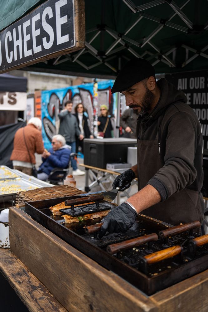 Food truck Brick lane market Shoreditch Londres