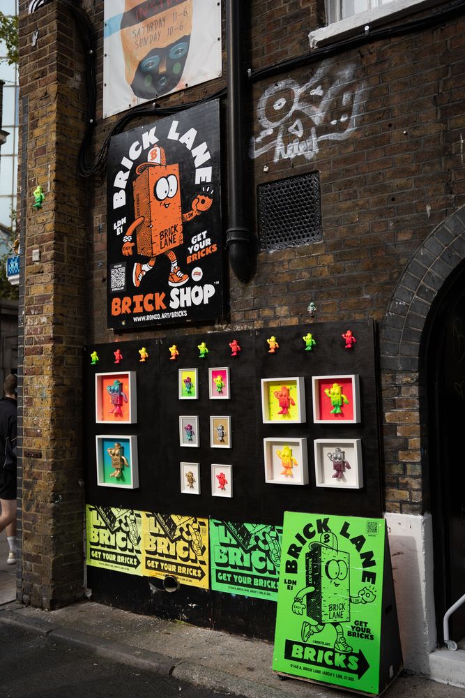 Brick Shop Brick Lane Shoreditch Londres Angleterre 