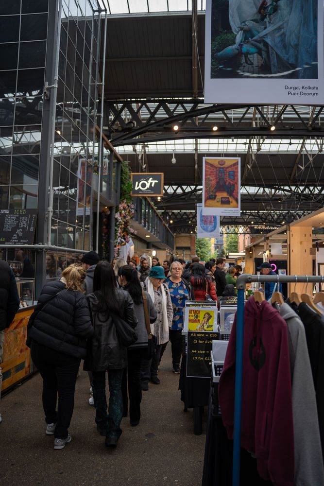 Old Spitalfields Market Shoreditch Londres Angleterre 