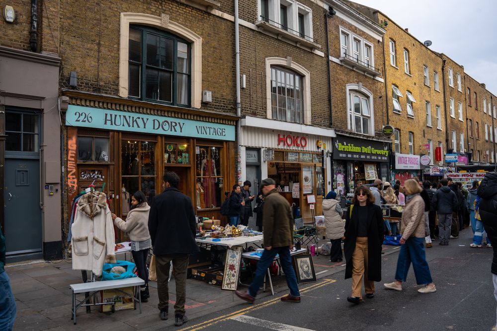 Brick Lane Market conseils Shoreditch Londres
