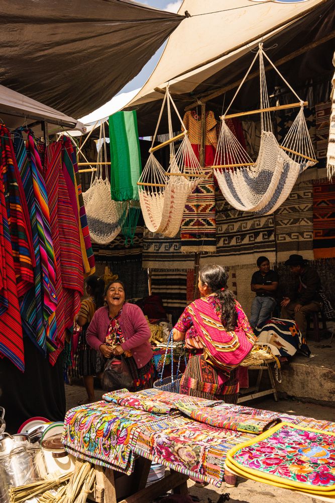 Marché Chichicastenango Guatemala 