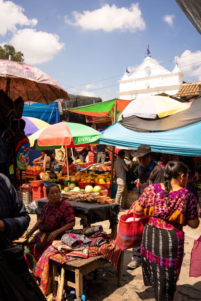 Marché Chichicastenango Guatemala 