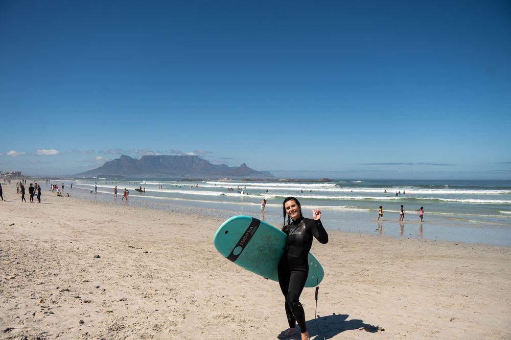 Surf Big Bay - Cape Town, Afrique du Sud 