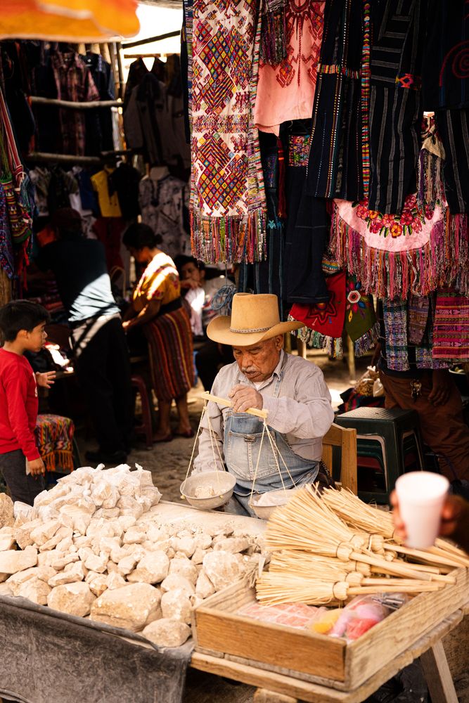 Marché Chichicastenango Guatemala 