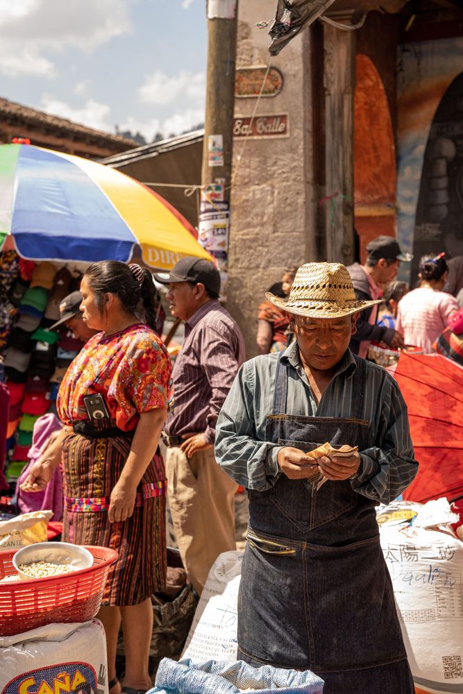 Marché Chichicastenango Guatemala 