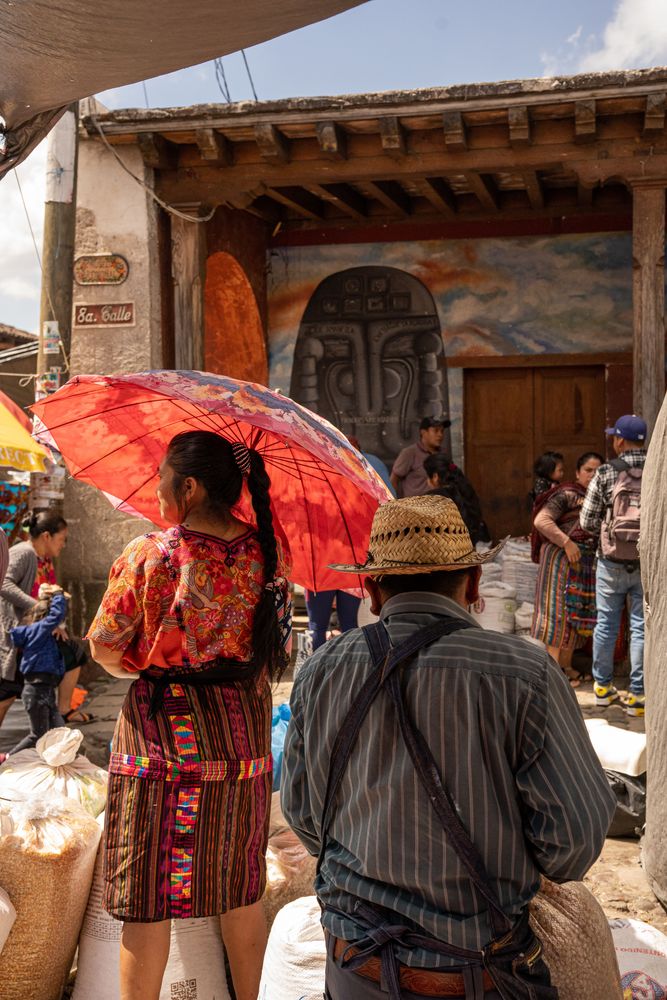 Marché Chichicastenango Guatemala 