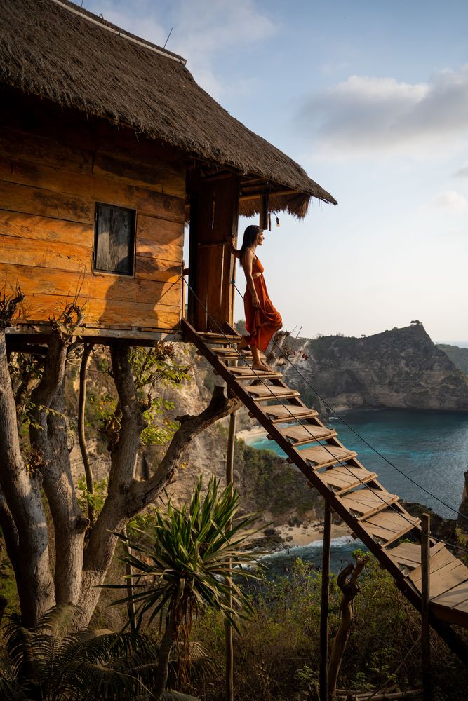 matériel photo vidéo indonésie maison en bois indonésie nusa penida