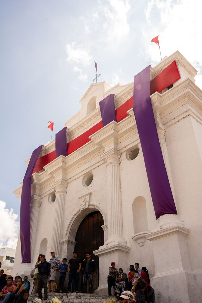 Marché Chichicastenango Guatemala marches de l'église san tomas