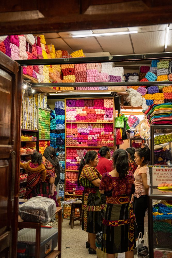 Marché Chichicastenango Guatemala 