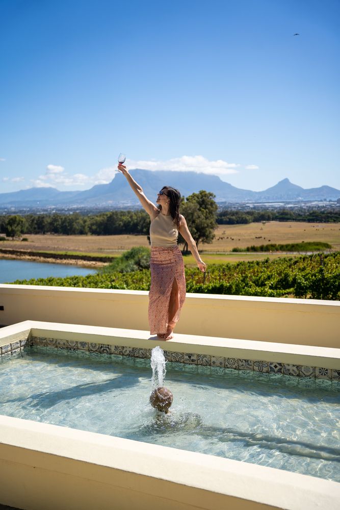 Vignobles du Cap De Grendel - Cape Town, Afrique du Sud 