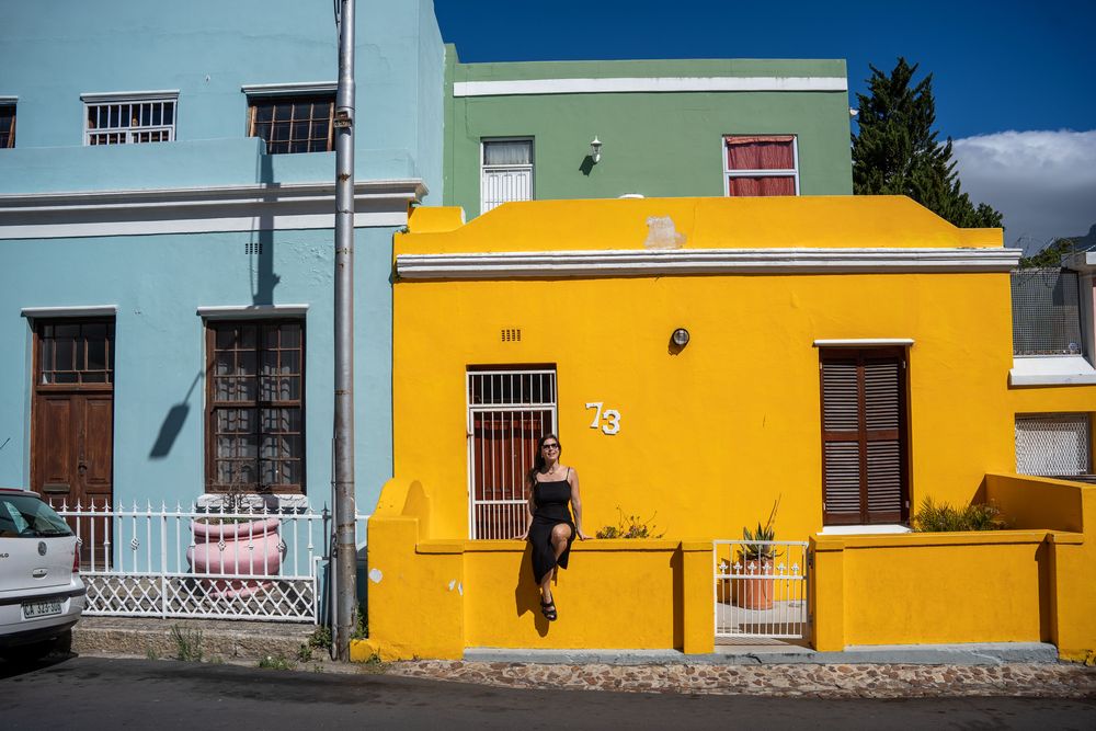 Bo-Kaap quartier coloré du Cap - Cape Town Afrique du Sud