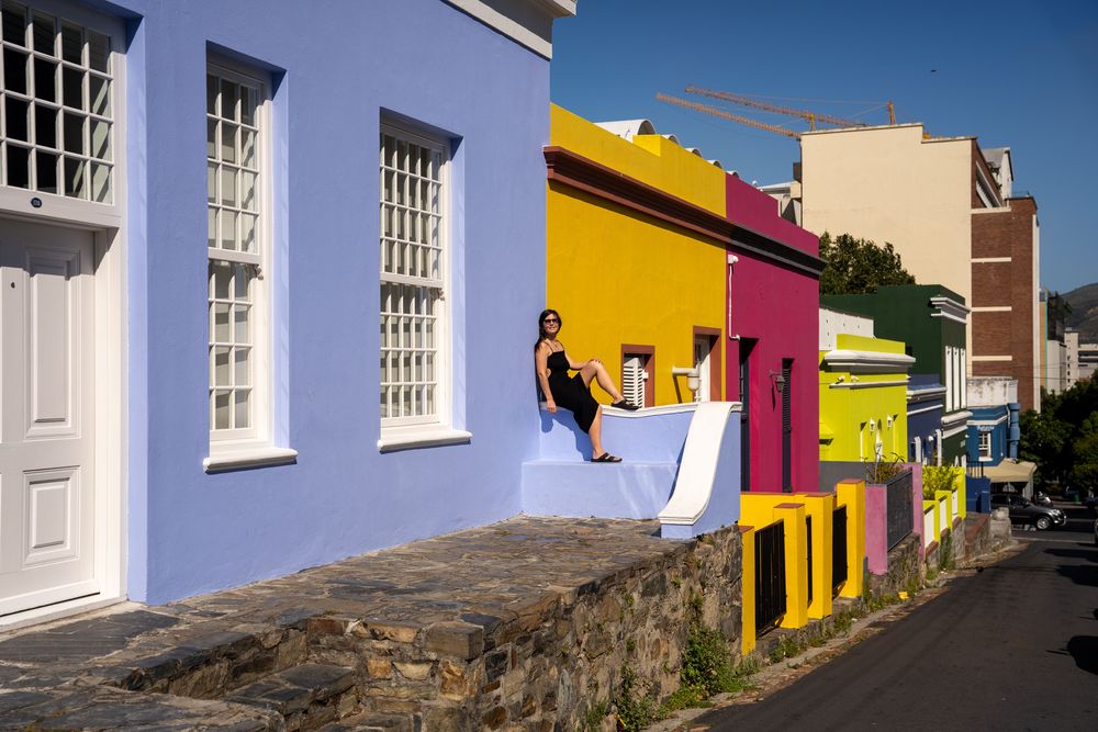 Bo-Kaap quartier coloré du Cap - Cape Town Afrique du Sud