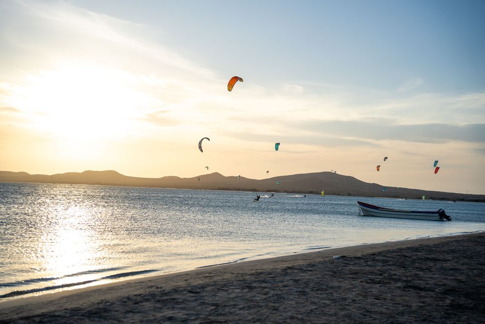 Désert de la Guajira Colombie Cabo de la Vela kitesurf