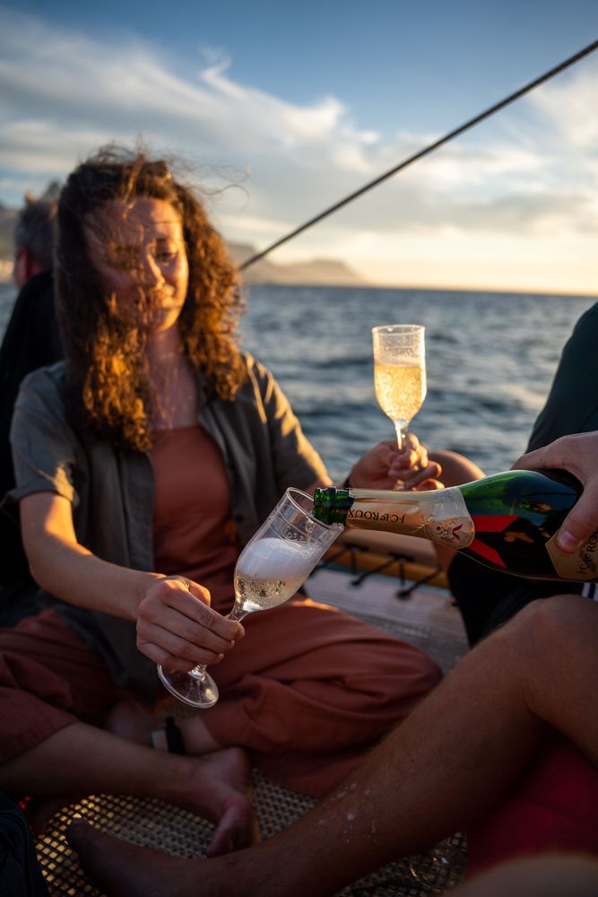 Croisière au coucher du soleil avec champagne - Cape Town, Afrique du Sud