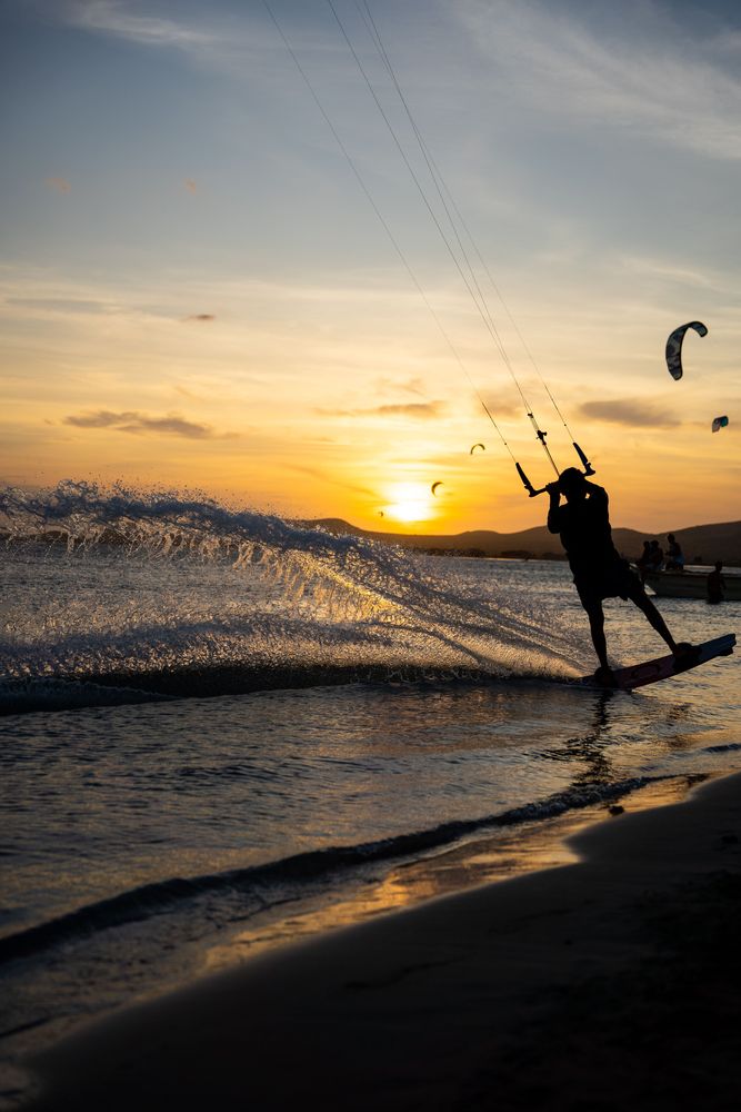 Désert de la Guajira Colombie Cabo de la Vela kitesurf
