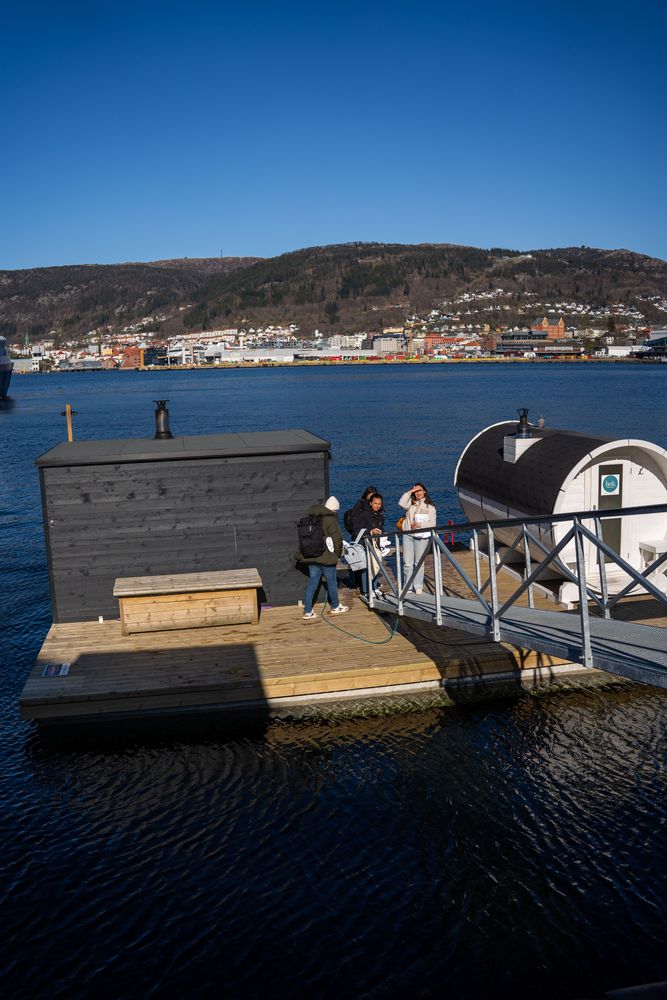 Sauna flottant Bergen Norvège
