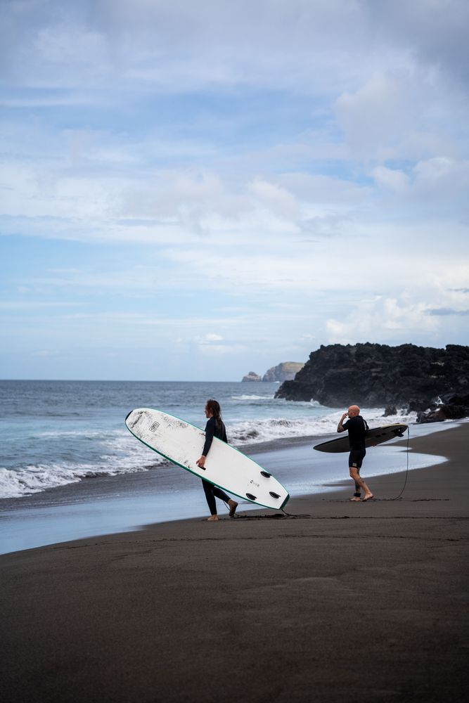 Surf à Ribeira Grande Sao Miguel Açores