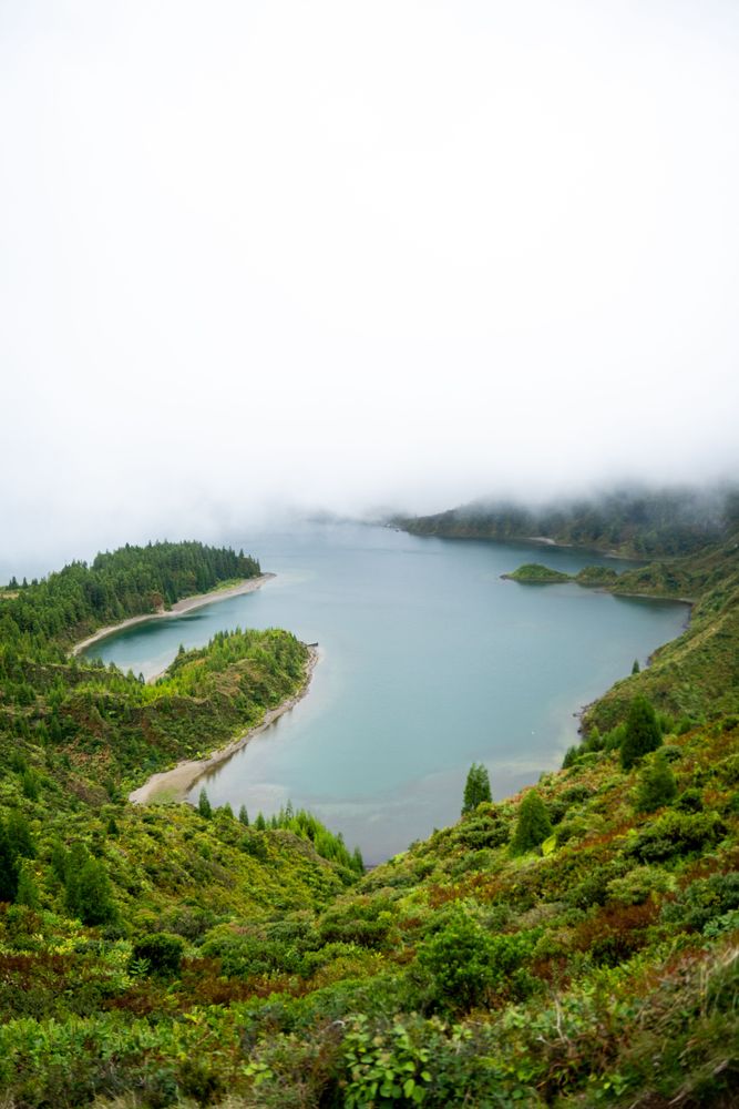 Miradouro do Lagoa do Fogo Açores Sao Miguel
