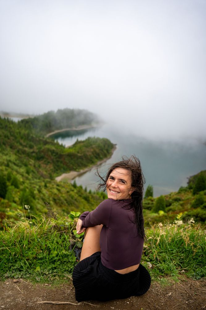 Miradouro da Lagoa do Fogo, Sao Miguel, Açores, Portugal