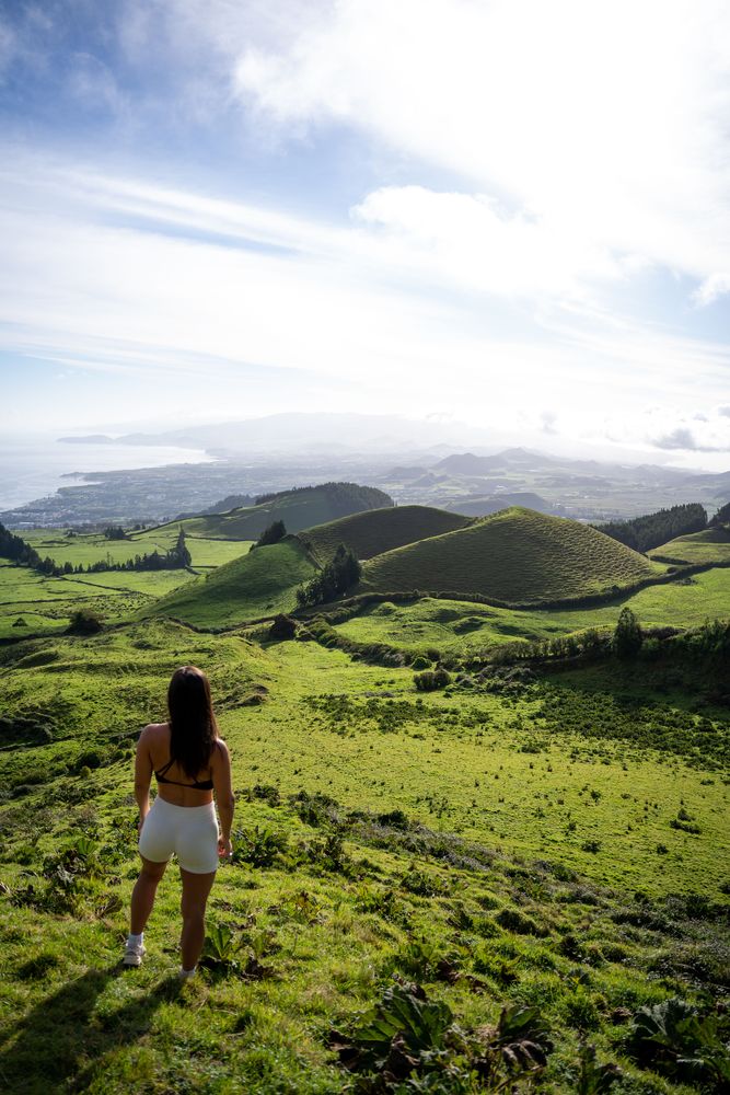 Miradouro do Pico de Carvao, Sao Miguel, Açores, Portugal
