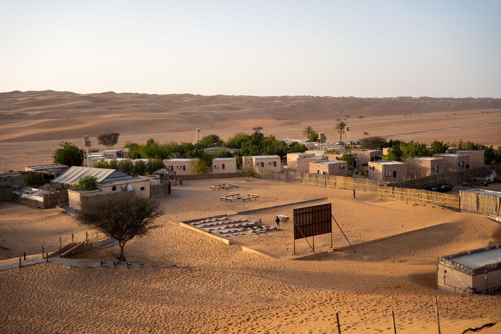 sama al wasil desert camp wahiba sands oman cinema