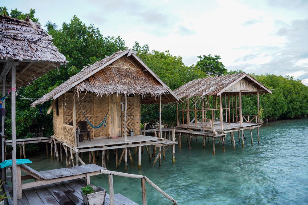 Raja Ampat Indonésie Papouasie occidentale conseils Arborek Island Bungalow sur pilotis