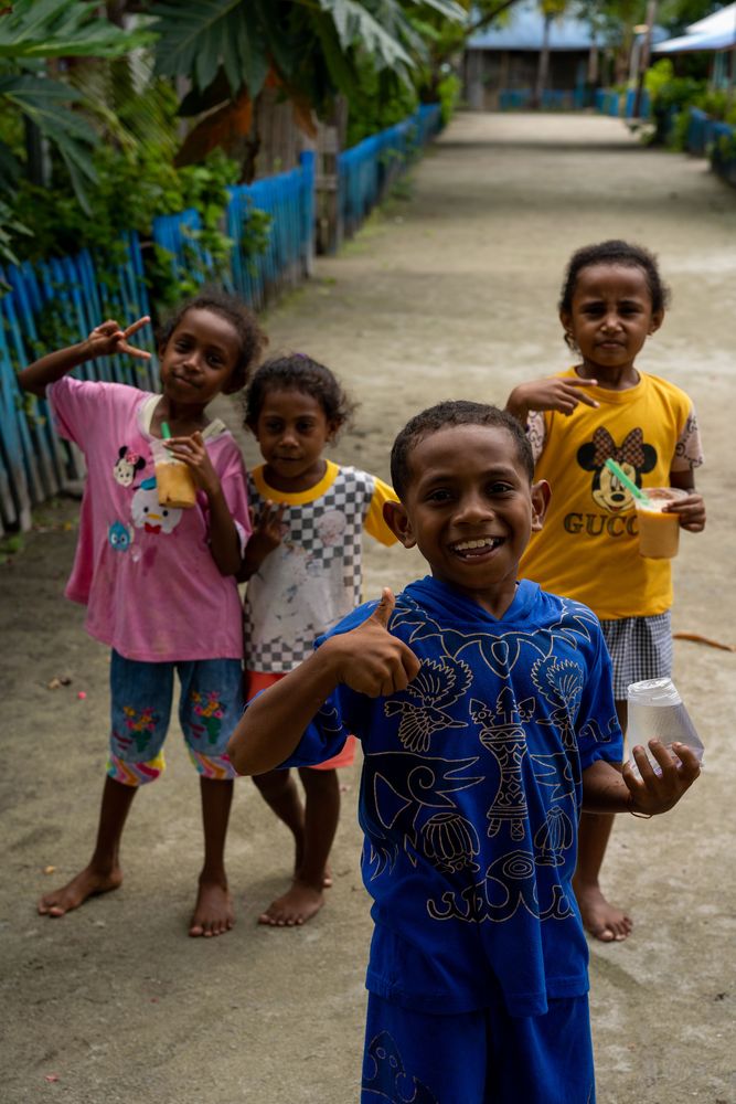 Village de Arborek enfants Raja Ampat Indonésie conseils guide