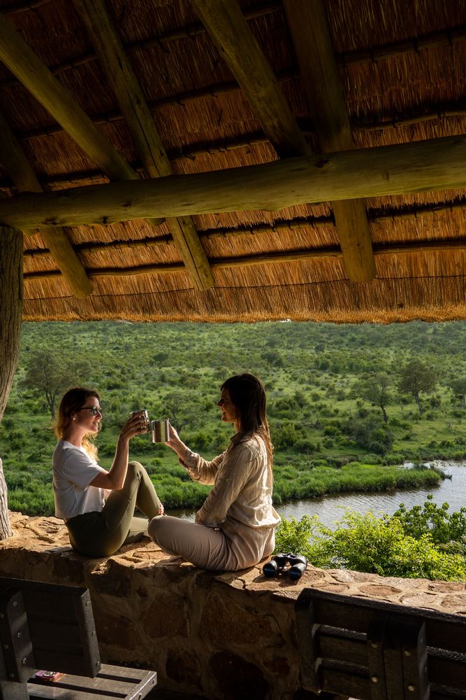 Café à Skukuza Parc Kruger Afrique du Sud Safari