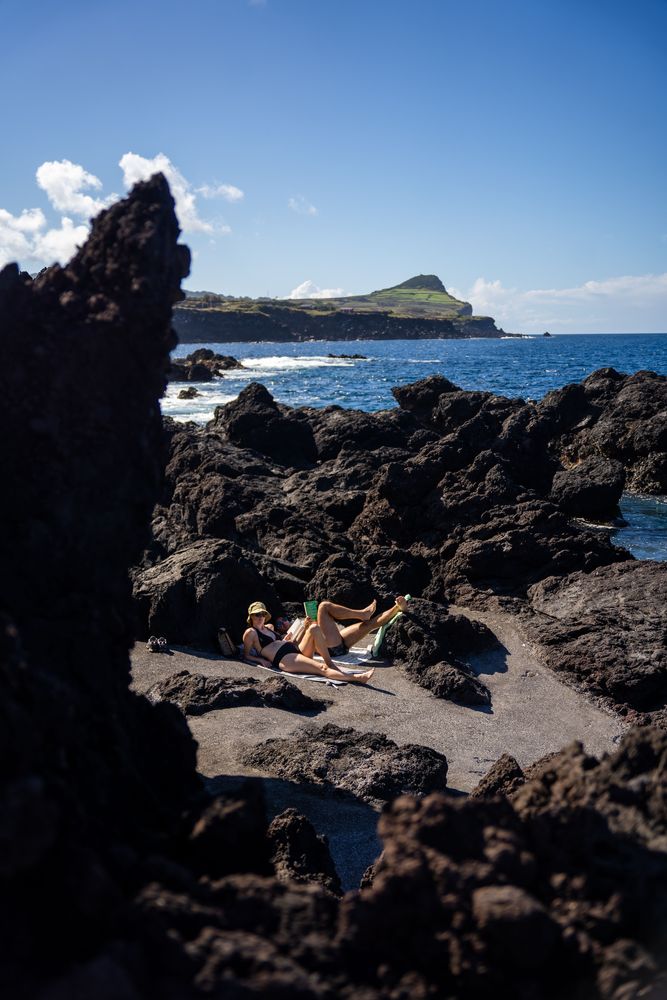 Que faire sur l'île de Terceira aux Açores ? Piscines naturelles de Biscoitos